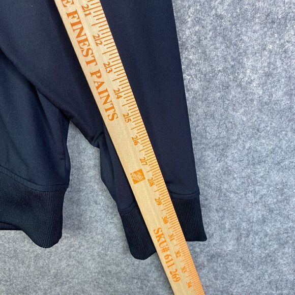 Footjoy FJ 1/4 Zip Performance Stretch Pullover Sweater Black Mens XL Logo - Picture 5 of 8